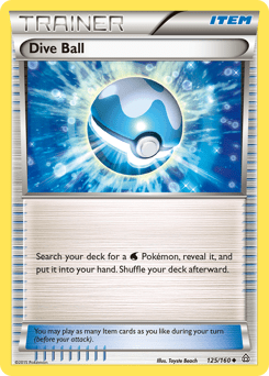 Dive Ball #125 from Primal Clash