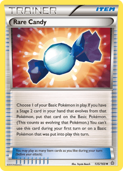 Rare Candy #135 from Primal Clash