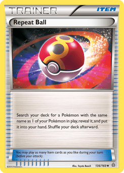 Repeat Ball #136 from Primal Clash