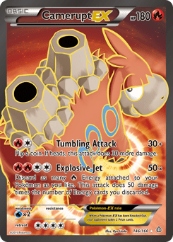 Camerupt-EX #146 from Primal Clash