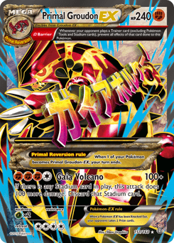 Primal Groudon-EX #151 from Primal Clash