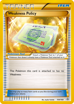 Weakness Policy #164 from Primal Clash