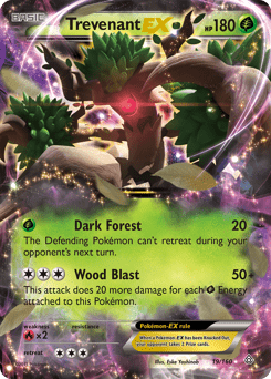 Trevenant-EX #19 from Primal Clash