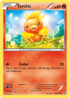 Torchic #25 from Primal Clash