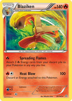 Blaziken #28 from Primal Clash