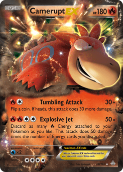 Camerupt-EX #29 from Primal Clash