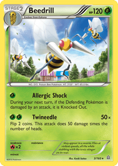 Beedrill #3 from Primal Clash