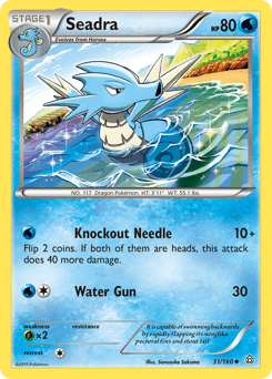 Seadra #31 from Primal Clash