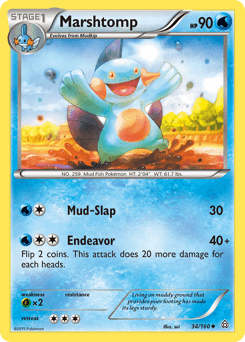 Marshtomp #34 from Primal Clash