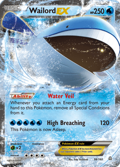 Wailord-EX #38 from Primal Clash