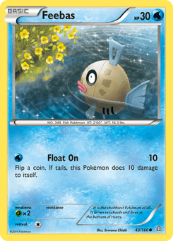 Feebas #43 from Primal Clash