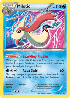Milotic #44 from Primal Clash