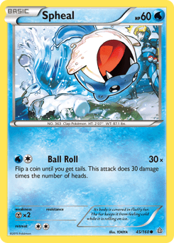 Spheal #45 from Primal Clash