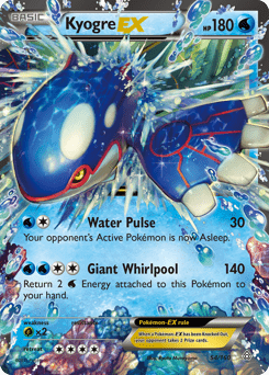 Kyogre-EX #54 from Primal Clash