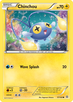 Chinchou #57 from Primal Clash