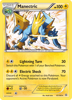 Manectric #61 from Primal Clash