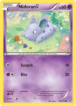 Nidoran♀ #66 from Primal Clash