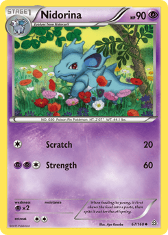 Nidorina #67 from Primal Clash