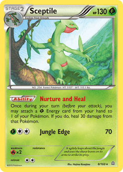Sceptile #8 from Primal Clash