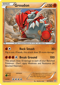 Groudon #84 from Primal Clash