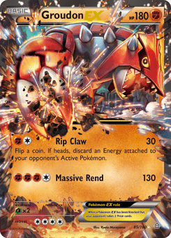 Groudon-EX #85 from Primal Clash