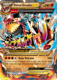 Primal Groudon-EX #86 from Primal Clash