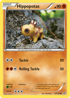 Hippopotas #87 from Primal Clash