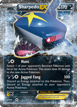 Sharpedo-EX #91 from Primal Clash