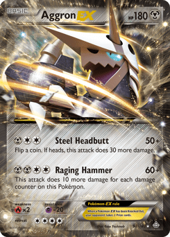 Aggron-EX #93 from Primal Clash