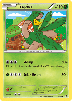 Tropius #12 from Roaring Skies