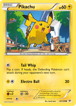 Pikachu #20 from Roaring Skies