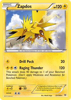 Zapdos #23 from Roaring Skies