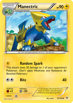 Manectric #25 by match