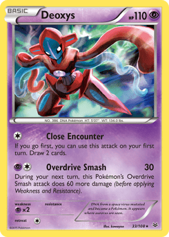 Deoxys #33 from Roaring Skies