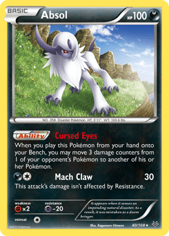Absol #40 from Roaring Skies