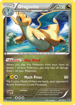 Dragonite #51 from Roaring Skies