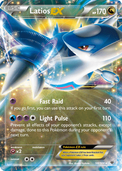 Latios-EX #58 from Roaring Skies