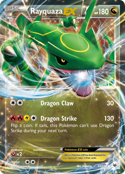 Rayquaza-EX #60 from Roaring Skies