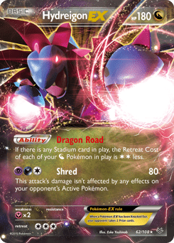 Hydreigon-EX #62 from Roaring Skies