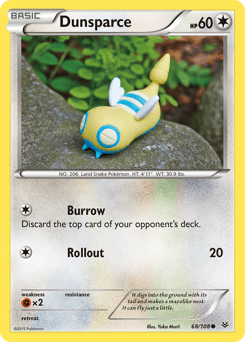 Dunsparce #68 from Roaring Skies