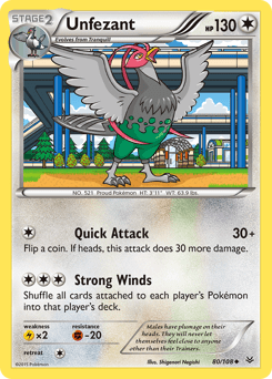 Unfezant #80 from Roaring Skies