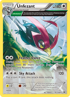 Unfezant #81 from Roaring Skies