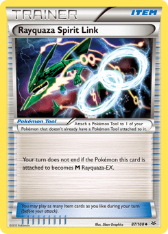 Rayquaza Spirit Link #87 from Roaring Skies