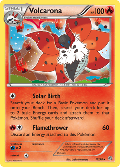 Volcarona #17 from Ancient Origins