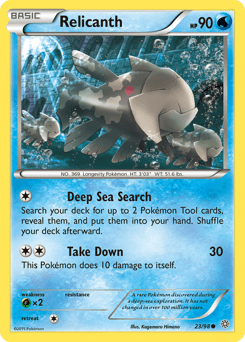 Relicanth #23 from Ancient Origins
