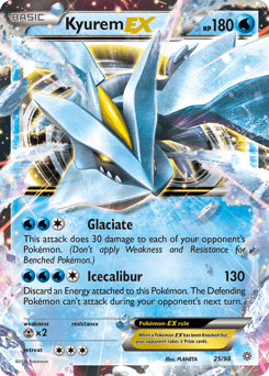 Kyurem-EX #25 by PLANETA