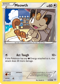 Meowth #61 from Ancient Origins