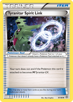 Tyranitar Spirit Link #81 from Ancient Origins