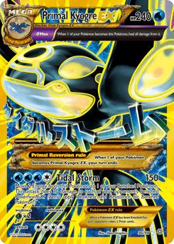 Primal Kyogre-EX #96 from Ancient Origins