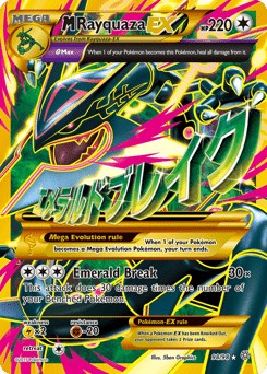 M Rayquaza-EX #98 from Ancient Origins